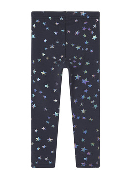 Leggings Name It Étoiles Frosilia Bleu Marine Fille