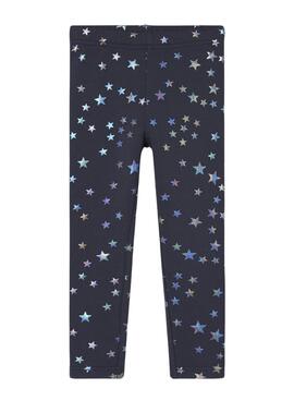 Leggings Name It Étoiles Frosilia Bleu Marine Fille