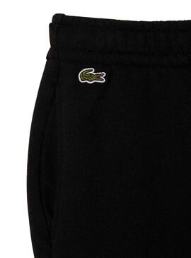 Pantalon Lacoste Survêtement Écologique Noire Garçon Fille