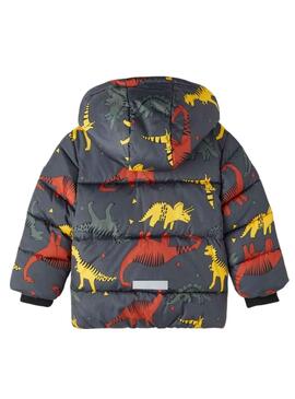 Veste Name It May Puffer Gris Pour Enfant