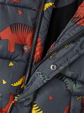 Veste Name It May Puffer Gris Pour Enfant