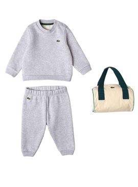 Survêtement Pyjama Lacoste Gris pour Bébé