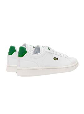 Baskets Lacoste Carnaby Pro Blanc Vert Kids