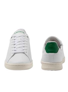 Baskets Lacoste Carnaby Pro Blanc Garçon Fille