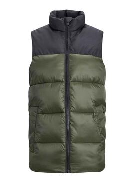 Veste Jack & Jones Corps Toby Vert pour Garçon