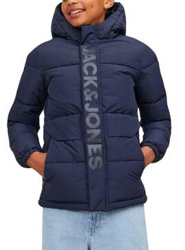 Veste Jack & Jones Cospeed Puffer Bleu Marine Garçon