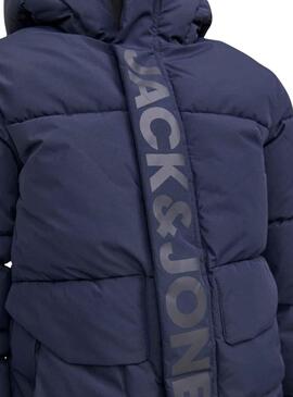 Veste Jack & Jones Cospeed Puffer Bleu Marine Garçon