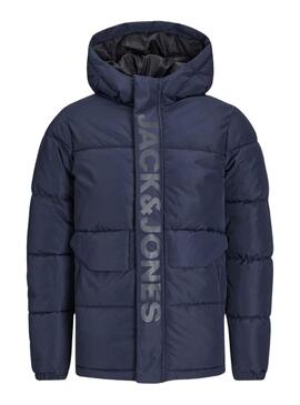 Veste Jack & Jones Cospeed Puffer Bleu Marine Garçon