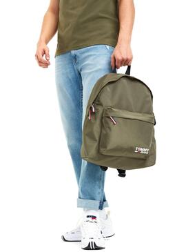 Sac à dos Tommy Jeans Cool City Vert Homme