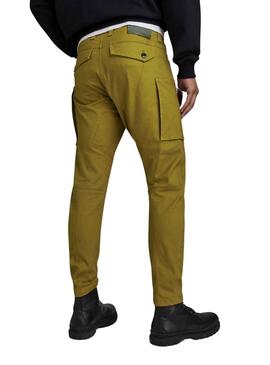 Pantalon G-Star Cargo Zip Skinny Vert pour Homme