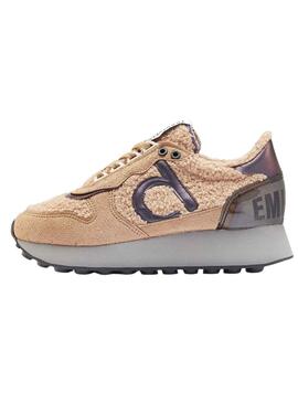 Chaussures Duuo Calma High Beige pour Femme.