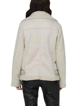 Veste Only Diane Beige pour Femme