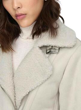 Veste Only Diane Beige pour Femme