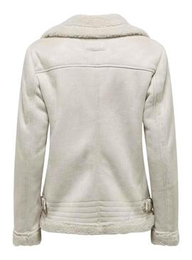 Veste Only Diane Beige pour Femme