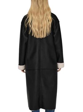 Veste Only Viva Long Noire pour Femme
