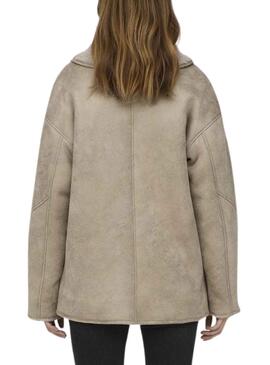 Veste Only Lylva Beige pour Femme