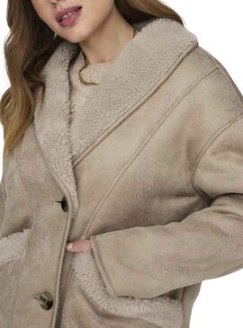 Veste Only Lylva Beige pour Femme