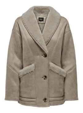 Veste Only Lylva Beige pour Femme