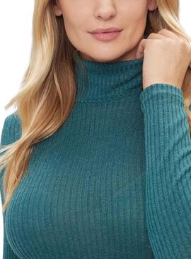 Pull Only Zandra Bleu pour Femme