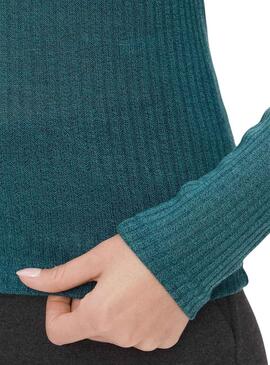 Pull Only Zandra Bleu pour Femme