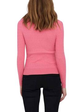Pull Only Willa Rosa pour Femme