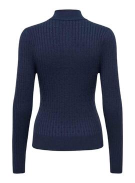 Pull Only Willa Bleu Marine pour Femme