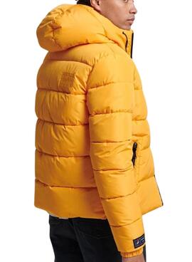 Veste Superdry Sports Puffer Jaune Homme