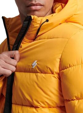 Veste Superdry Sports Puffer Jaune pour Homme