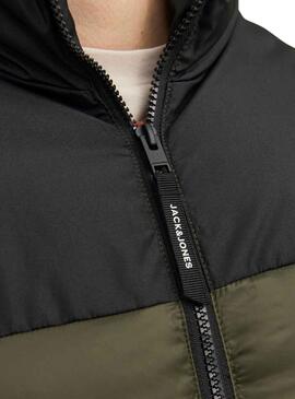 Veste Jack & Jones Toby Vert pour Homme