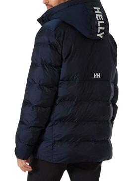 Parka Helly Hasen Puffy Bleu Marine pour Homme