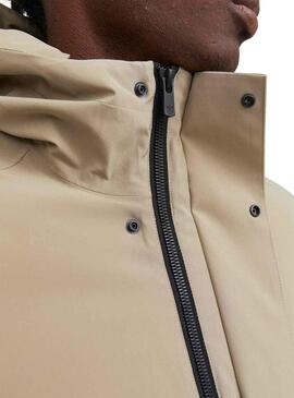 Veste Jack & Jones Blakeen Beige pour Homme