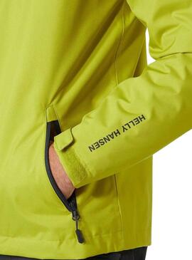Veste Helly Hansen Crew Midlayer Vert Homme