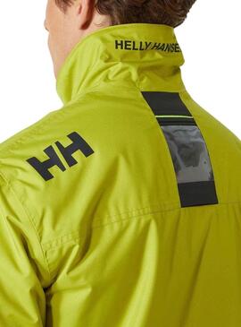 Veste Helly Hansen Crew Midlayer Vert Homme