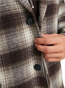 Manteau Jack and Jones Zac Carreaux pour Homme