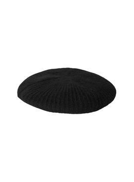 Boina Pieces Jiklo Beret Noire pour Femme