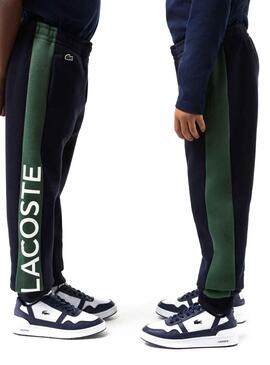 Pantalon Lacoste Survêtement Bleu Marine Garçon Fille