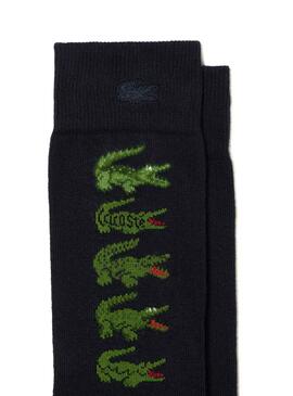 Chaussettes Lacoste Chaussettes Bleu Marine pour Femme