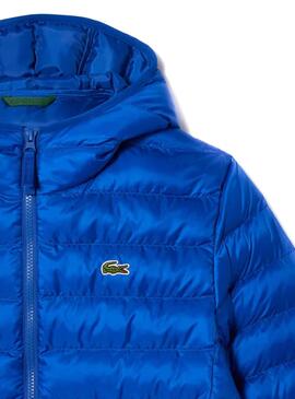 Veste Lacoste Hidrófugo Bleu pour Homme