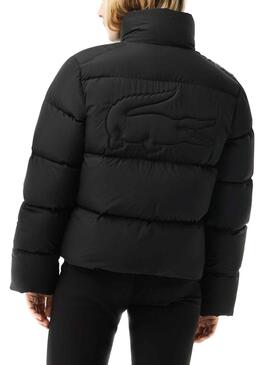 Veste Lacoste Pliable Noire pour Femme