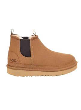 Bootss UGG Neumel Chelsea Châtaigne pour Kids