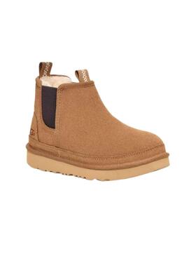 Bottes UGG Neumel Chelsea Chestnut pour enfants