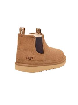 Bottes UGG Neumel Chelsea Chestnut pour enfants