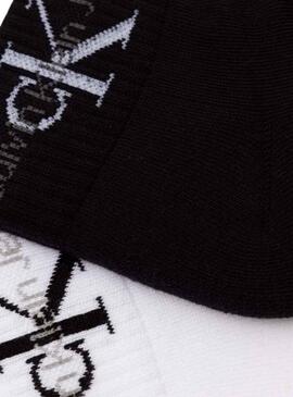 Pack 2 Chaussettes Calvin Klein Quarter pour Homme