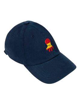 Casquette El Pulpo RFEF Bleu Marine pour Homme et Femme