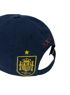 Casquette El Pulpo RFEF Bleu Marine pour Homme et Femme