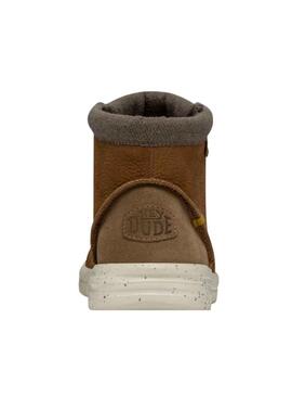 Bottines Hey Dude Bradley Marron pour Homme