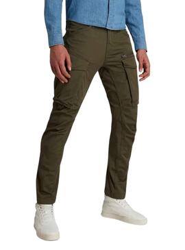 Pantalon G-Star Rovic Zip Regular Vert Homme