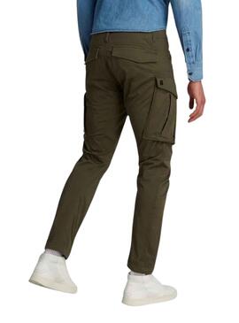 Pantalon G-Star Rovic Zip Regular Vert Homme