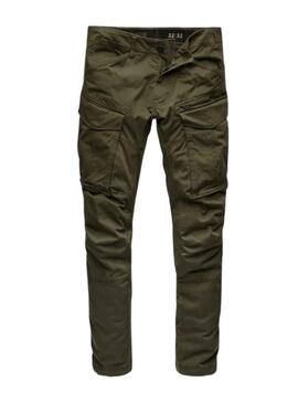 Pantalon G-Star Rovic Zip Regular Vert Homme