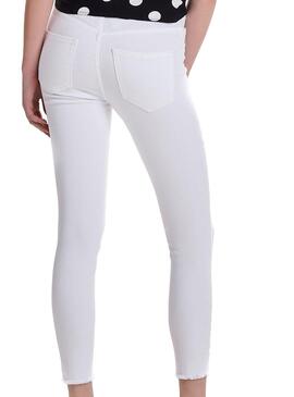 Jeans Only Blush White Femme